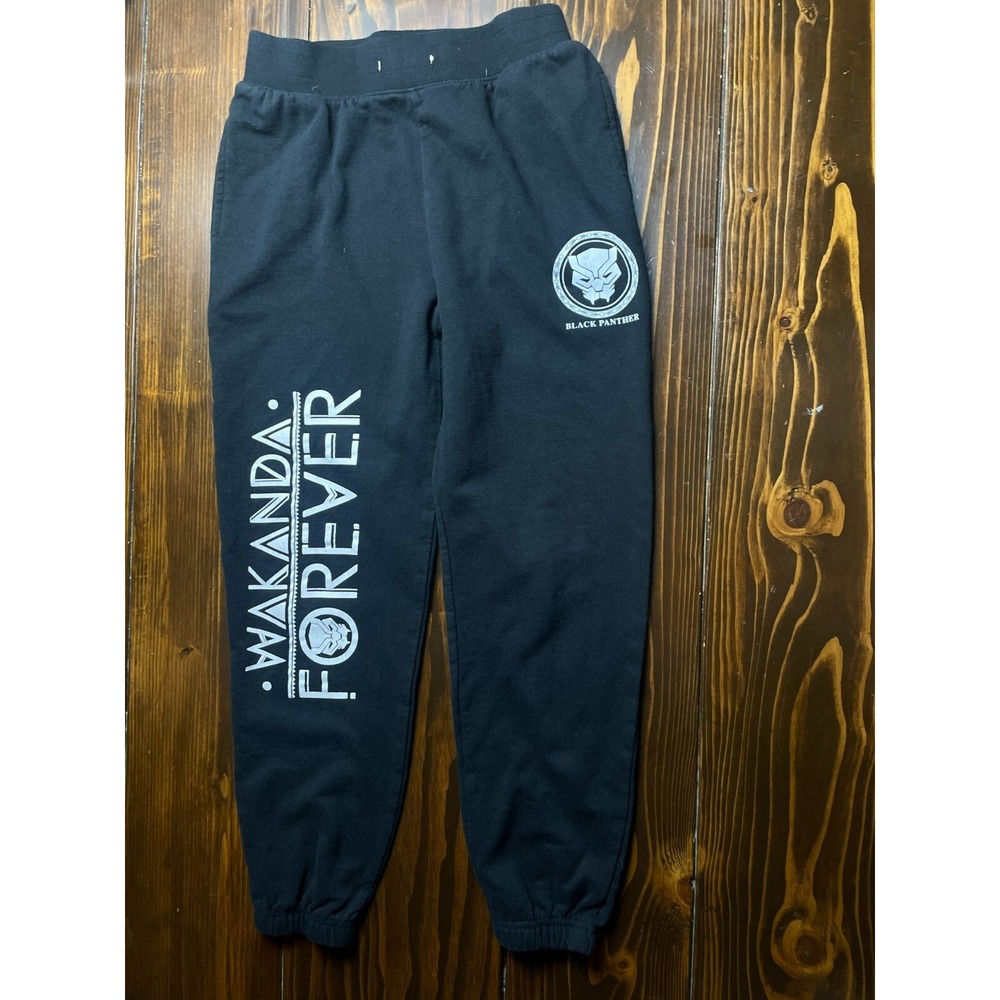 Marvel Pants, Women's Size Medium, Black, Jogger Wakanda Forever, Black Panther